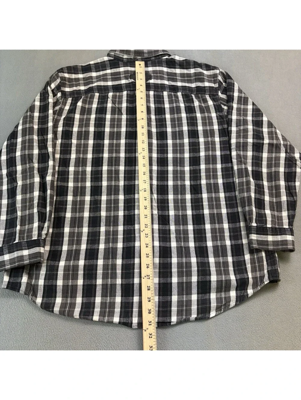 Harley Davidson Motorcycles Plaid Flannel Button Up Size 2XL